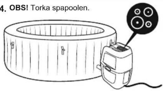 BESTWAY LayZSpa 60027 - TÖMMA SPABADET - 3