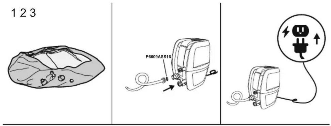 BESTWAY LayZSpa 60027 - SET-UP INSTRUCTION IN WINTER - 4