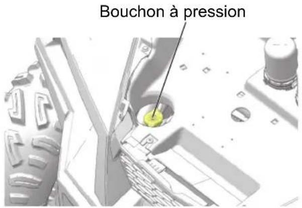 POLARIS General 1000 (2017) - Niveau du liquide de refroidissement du radiateur - 1