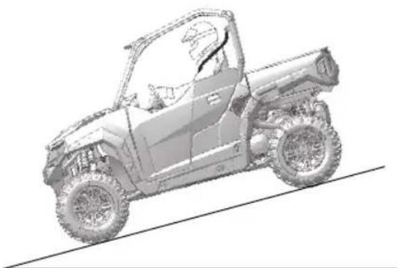 POLARIS General 1000 (2017) - Descente de pente - 1