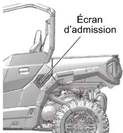 POLARIS General 1000 (2017) - Écran d'admission (PVT) - 1
