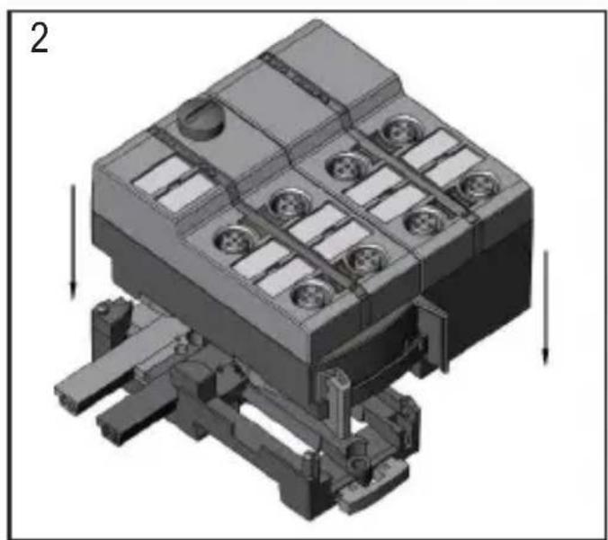 IFM AC5204 - Orientation du cable plat à la livraison - 1