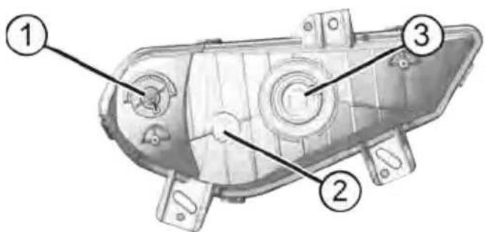 POLARIS Ranger XP 1000 EPS (2020) - REEMPLACEMENT DE L'AMPOULE DU PHARE - 1