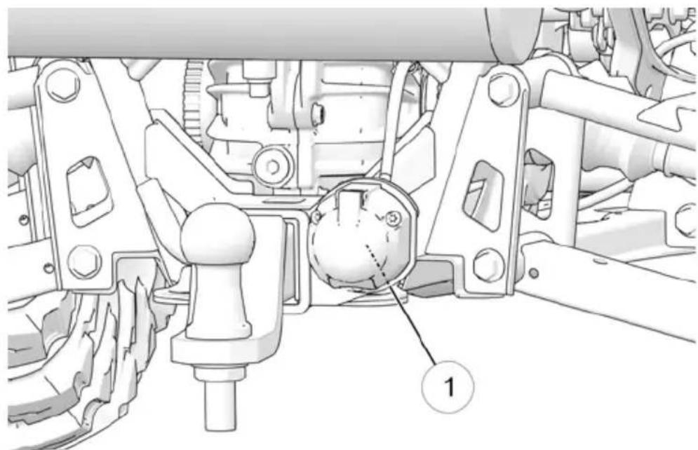 POLARIS Ranger XP 1000 EPS (2020) - CONNECTEUR DE REMORQUE À SEPT BROCHES - 1