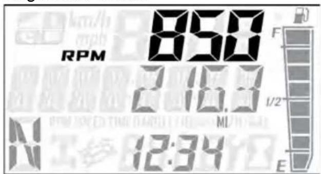 POLARIS Sportsman X2 570 EPS (2021) - ZONE D'AFFICHAGE 1 - 4