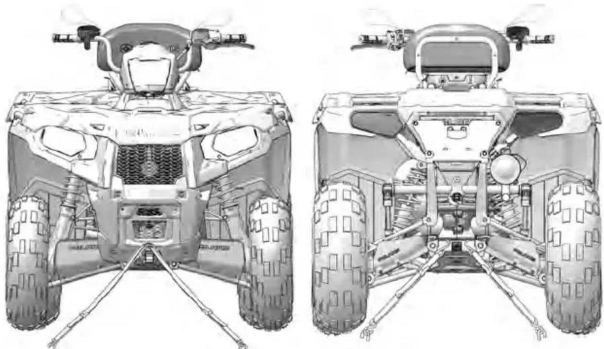 POLARIS Sportsman X2 570 EPS (2021) - TRANSPORT DU TRACTOR SUR REMORQUE - 1