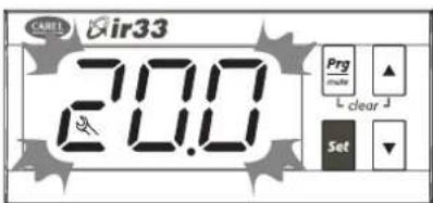 Carel ir33 - Modification de la Valeur de consigne 1 (St1) - 1
