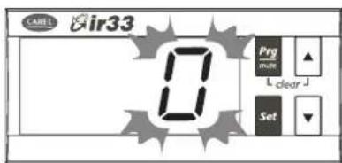 Carel ir33 - Modification des paramétres de type c, d, F - 1