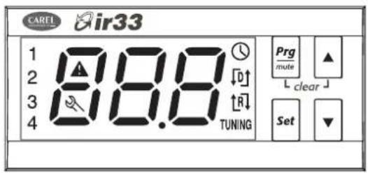 Carel ir33 - INTERFACE UTILISATEUR - 1