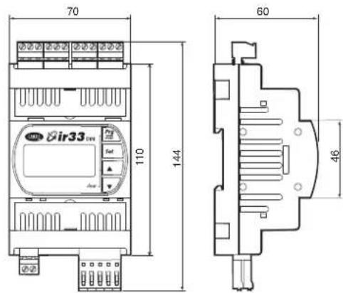 Carel ir33 - DN33 - Entrees universelles - 1