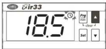 Carel ir33 - Activation manuelle (P70 = 1) - 2