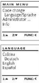 Burg Wächter CombiLine CL 410 E - Valodas/Language izvelne - 1