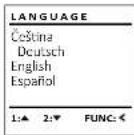 Burg Wächter CombiLine CL 410 E - MenuJazyk/Language - 2