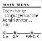 Burg Wächter CombiLine CL 410 E - Display - 1