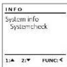 Burg Wächter CombiLine CL 410 E - Menu Informacja / kontrola systemu - 1