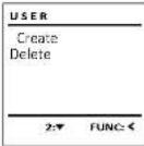 Burg Wächter CombiLine CL 410 E - Izvalne,Administrators/Lietotajs/Izveidot" - 1