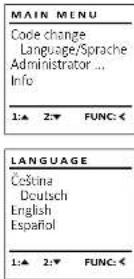 Burg Wächter CombiLine CL 410 E - Valikko Kieli/Language - 1