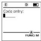 Burg Wächter CombiLine CL 410 E - Display - 2