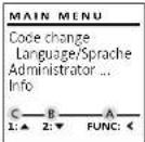 Burg Wächter CombiLine CL 410 E - Displejs - 1