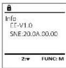 Burg Wächter CombiLine CL 410 E - Info/Rendszerinfomnu - 2