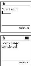 Burg Wächter CombiLine CL 410 E - Menu de cambio de número - 2