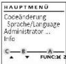 Burg Wächter CombiLine CL 410 E - Kijelzö - 1
