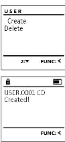 Burg Wächter CombiLine CL 410 E - Menu do Administador/Utilizador/Crian - 1
