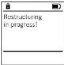 Burg Wächter CombiLine CL 410 E - Menu Správce/Reorganizace - 4