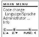 Burg Wächter CombiLine CL 410 E - Pantalla - 1