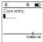 Burg Wächter CombiLine CL 410 E - Display - 2