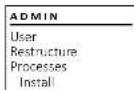 Burg Wächter CombiLine CL 410 E - Menu Administrator/Operacje - 1
