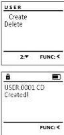 Burg Wächter CombiLine CL 410 E - Valikko Järjestelmänvalvoja / Käytäja / Luo - 1