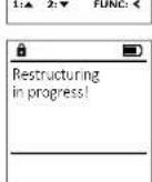 Burg Wächter CombiLine CL 410 E - Menu do Administador/Reorganizar - 5