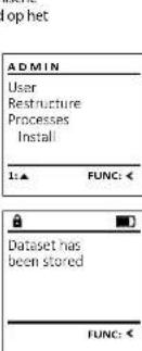 Burg Wächter CombiLine CL 410 E - Menu Administrator / Setup - 2