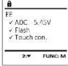 Burg Wächter CombiLine CL 410 E - Menu Info / Systemcheck - 2