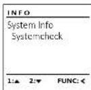 Burg Wächter CombiLine CL 410 E - Menu Info / Systemcheck - 1