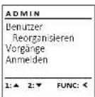 Burg Wächter CombiLine CL 410 E - Rendszergazda/Ujrarendezes menu - 4