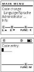 Burg Wächter CombiLine CL 410 E - Ekranas - 1