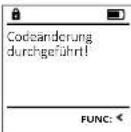 Burg Wächter CombiLine CL 410 E - Ködvältozatās menu - 3