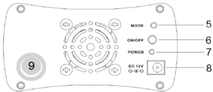 Adj Micro Galaxian II - VUE AVANT ET ARRIÈRE - 2