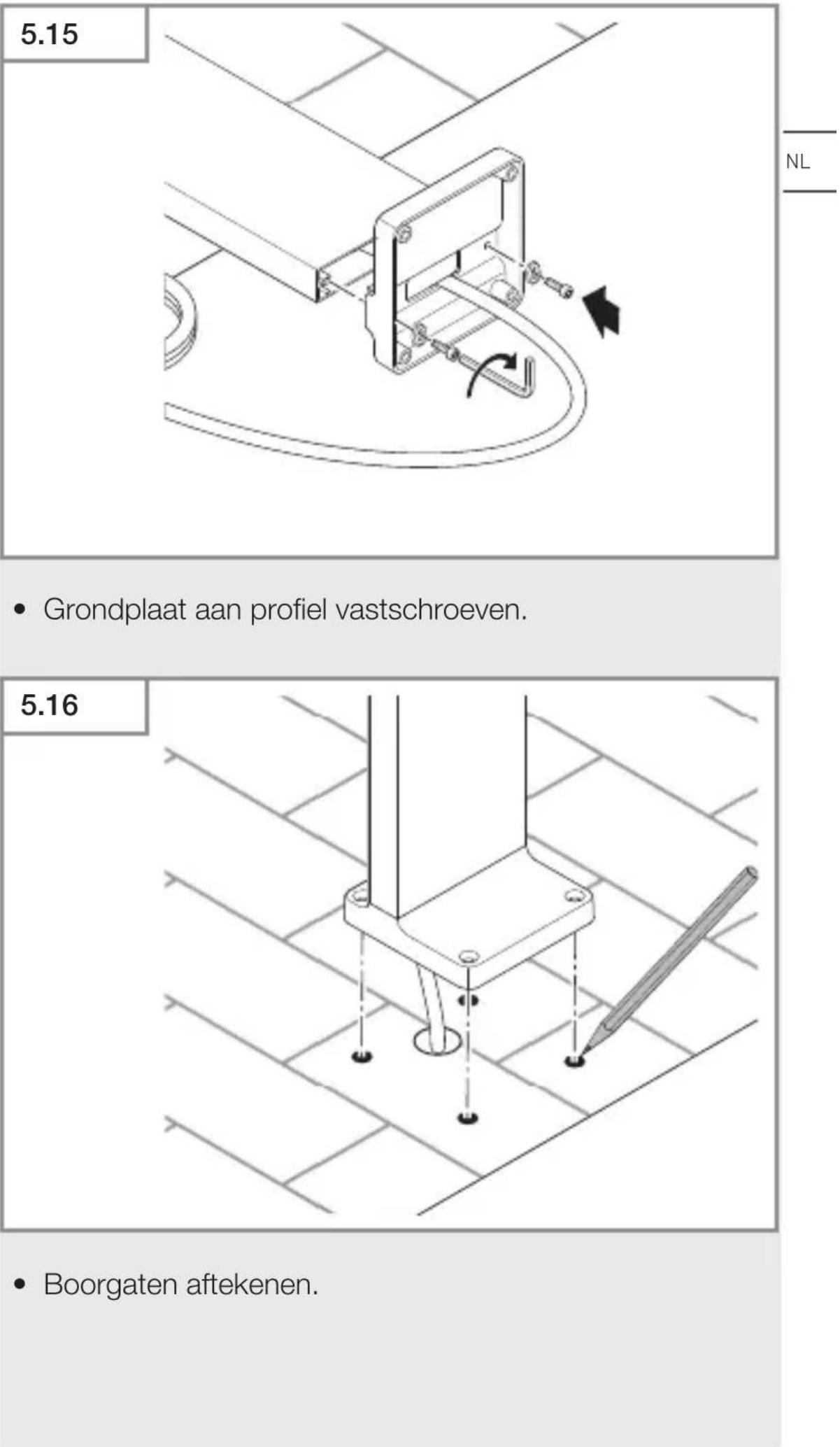 STEINEL GL 85 - Montagestappen GL 85 SC, GL 85 C - 5