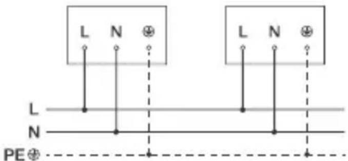 STEINEL GL 85 - Schemá de conexiuni - 4