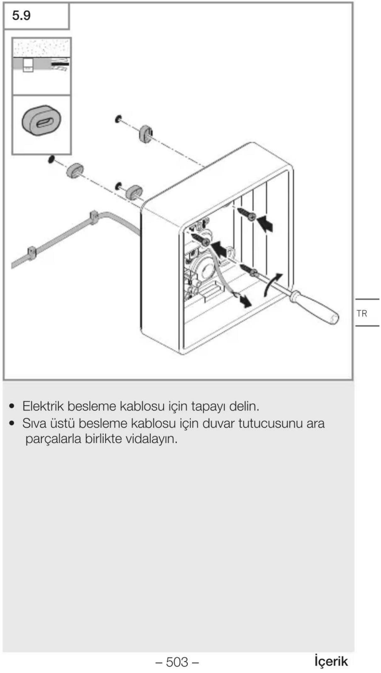 STEINEL GL 85 - Montaj adimlari L 845 SC, L 845 C - 9