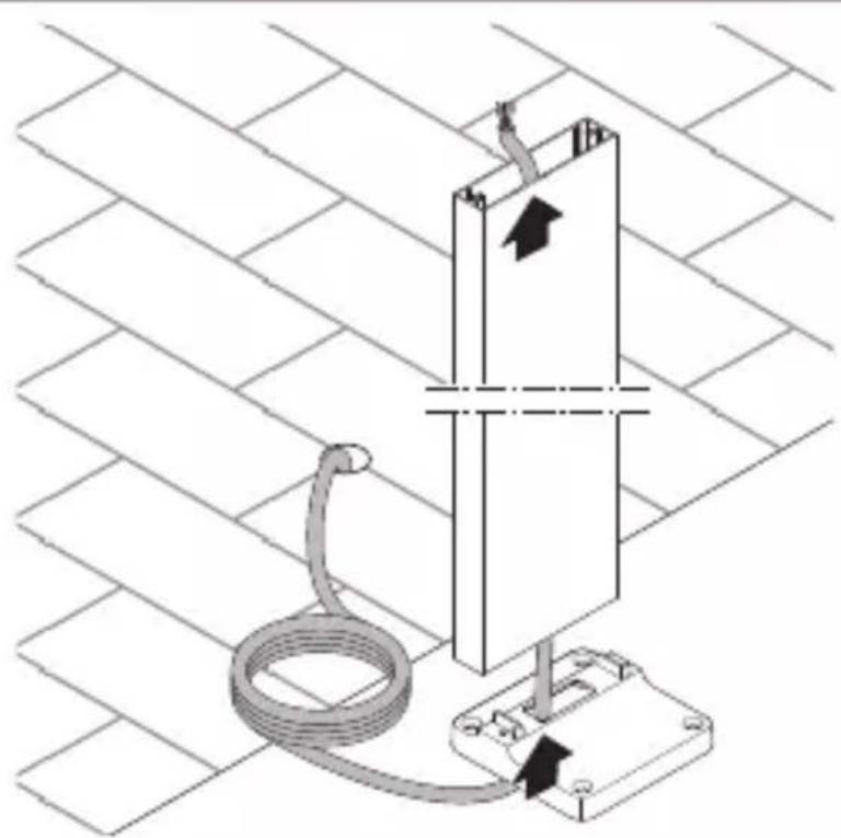 STEINEL GL 85 - Lampak távolsága SC - 20
