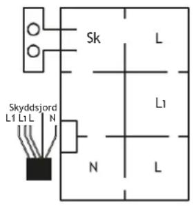 BERTAZZONI P905I2M30NV - Ansluta hällen till elnätet - 3
