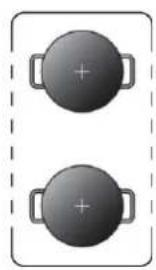 BERTAZZONI P905I2M30NV - FLEXIBELT OMRÅDE - 1