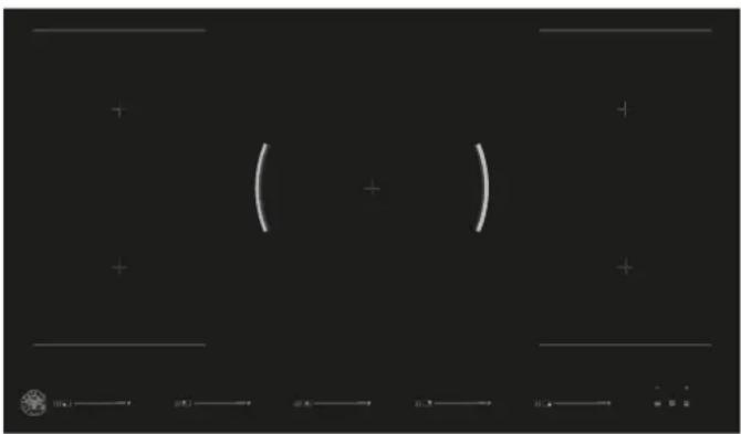 BERTAZZONI P905I2M30NV - Set oppefra - 1