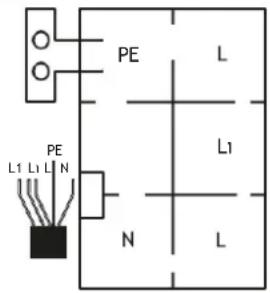 BERTAZZONI P905I2M30NV - Collegamento del piano cottura alla rete elettrica - 3