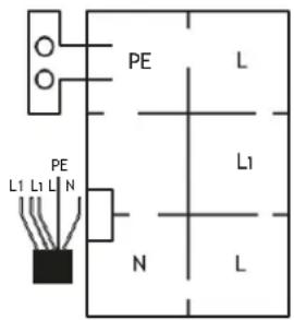 BERTAZZONI P905I2M30NV - Raccordement de la table au réseau électrique - 3