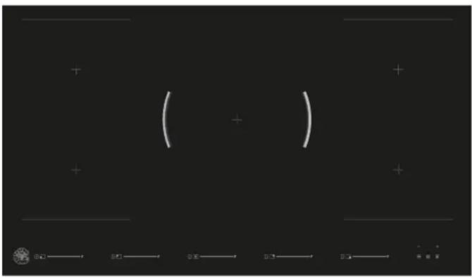 BERTAZZONI P905I2M30NV - Bovenaanzicht - 1